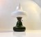 Green Oline Oil Table Lamp from Fog & Mørup, 1960s 5