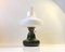 Green Oline Oil Table Lamp from Fog & Mørup, 1960s, Image 1