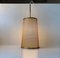 Perforated Italian Pendant Lamp in Brass and Steel, 1960s 2