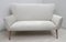 Small Italian Gio Ponti Style Velvet Sofa, 1950s, Image 1