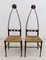 Italian Highbacked Dining Chairs from Pozzi & Verga, 1950s, Set of 2 5