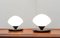 Lámparas de mesa suizas vintage de mármol y vidrio de Optelma. Juego de 2, Imagen 19
