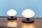 Vintage Swiss Marble and Glass Table Lamps from Optelma, Set of 2, Image 14