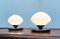Lámparas de mesa suizas vintage de mármol y vidrio de Optelma. Juego de 2, Imagen 12