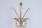 Brass Coat Rack with Marble Base, 1960s 14