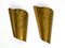 Italian Brass Sconces, 1950s, Set of 2 1