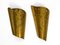 Italian Brass Sconces, 1950s, Set of 2, Image 1