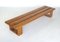 Banc Mid-Century en Pin Massif par Ate van Apeldoorn pour Houtwerk Hattem, 1970s 6