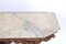 Carved Wooden Console Table with Marble Top, 1950s, Image 12