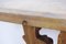 Carved Wooden Console Table with Marble Top, 1950s, Image 15