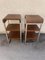 Stainless Steel and Rosewood Shelves, 1970s, Set of 2, Image 3