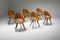Vintage Italian Plywood Dining Chairs, Set of 6 6