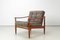 Teak & Velour Chair from Goldfeder, 1960s 7