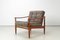 Teak & Velour Chair from Goldfeder, 1960s, Image 7