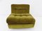 Green Corduroy Amanta Lounge Chair by Mario Bellini for CB Italia, 1960s 2