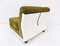 Green Corduroy Amanta Lounge Chair by Mario Bellini for CB Italia, 1960s 13