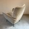 Reclining Velvet Camea Lounge Chairs, 1950s, Set of 2 3