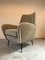 Reclining Velvet Camea Lounge Chairs, 1950s, Set of 2 6