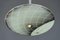 Ceiling Lamp with Original Painted Glass Shade, 1960s 7