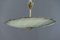 Lampada da soffitto con paralume originale in vetro dipinto, anni '60, Immagine 2