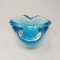 Large Blue Bowl by Flavio Poli for Seguso, Image 1