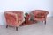 Damask Lounge Chairs, 1940s, Set of 2 2