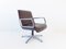 Brown Leather Delta 2000 Chair by Delta Design for Wilkhahn, 1960s 7