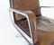 Chaise Delta 2000 Marron en Cuir par Delta Design pour Wilkhahn, 1960s 5