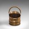 Antique English Brass Fireside Bucket, 1900s 4