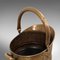 Antique English Brass Fireside Bucket, 1900s 9