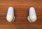 Mid-Century German Ceramic 6067 Sconces by Wilhelm Wagenfeld for Lindner, Set of 2, Image 6