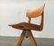 Mid-Century German Wooden Children Swivel Chair from Casala 20