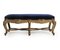 Antique French Carved & Parcel Gilt Bench, Circa 1860 2
