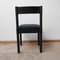 Mid-Century Italian Black Dining Chairs by Vico Magistretti, 1960s, Set of 6, Image 4