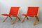 Ax Club Chairs by Peter Hvidt & Orla Mølgaard-Nielsen for Fritz Hansen, 1979, Set of 2, Image 2