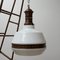 Lampada da soffitto antica in vetro opalino, Germania, anni '30, Immagine 1