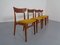 Danish Teak Dining Chairs by Schiønning & Elgaard, 1960s, Set of 4 4