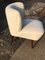 Hungarian White Club Chair, 1950s 2