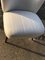 Hungarian White Club Chair, 1950s 4