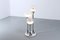 Italian Chrome & Glass Floor Lamp from Targetti, 1970s 3