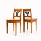 Austrian Biedermeier Dining Chairs, Early 19th Century, Set of 4, Image 2