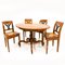 Austrian Biedermeier Dining Chairs, Early 19th Century, Set of 4, Image 10