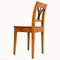 Austrian Biedermeier Dining Chairs, Early 19th Century, Set of 4, Image 7