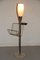 Vintage Brass & Marble Floor Lamp with Ashtray & Magazine Rack 5