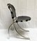 Silver Metal Medusa Chairs from Studio Tetrark, 1960s, Italy, Set of 4, Image 6