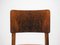 Art Deco Dining Chairs, Czechoslovakia, 1930s, Set of 4, Image 3