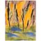 Peinture Ivy Lysdal, Gouache Sur Papier, Abstraite Moderniste, 1992 1