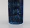 Sarek Vase aus handbemalter glasierter Keramik von Olle Alberius für Rörstrand, 1960er 4