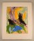 Ivy Lysdal, B 1937, Gouache on Paper, Abstract Modernist Painting, 1992, Immagine 2