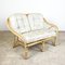 Vintage 2-Sitzer Sofa aus Rattan 7